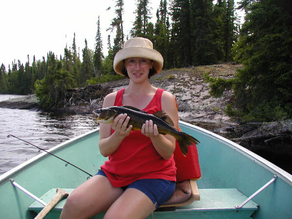 walleye fishing in Manitoba
