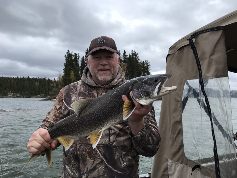 Best lake trout of the day